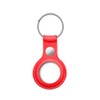 Crong Leather Case with Key Ring Leather AirTag Case Pendant