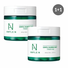 코리아나 [Koreana] [Cosmetics][Cosmetics] Ampoule N Centel Calming Shot Cica Toner Pad 1 FREE / [코리아나] [화장품][화장품]앰플엔 센텔카밍샷 시카토너패드 1 FREE