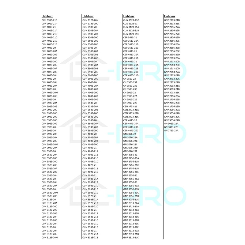 DL-pro Door Handle 310 x 90 mm for Liebherr 7432602