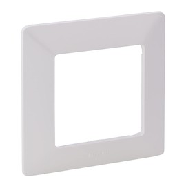 Legrand, Valena Life Single Cover Frame, Ultra White, Halogen-Free Thermoplastic, 754001