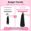 Miracle Feather Crochet Hair for Black Women Deep Wave 18"