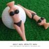 15Pcs Golf Tees, Plastic Ladies Golf Tees 3.15" Funny Golf