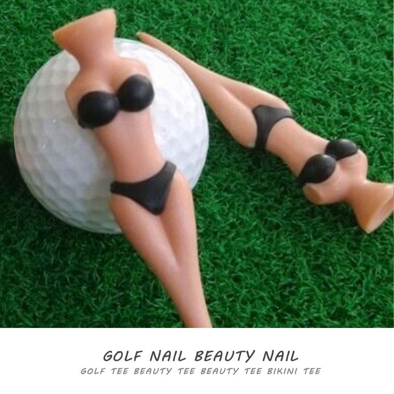 15Pcs Golf Tees, Plastic Ladies Golf Tees 3.15" Funny Golf