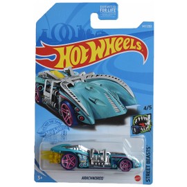 Hot Wheels Arachnorod - Teal - 147/250 Street Beasts 4/5