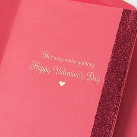 Papyrus Valentine's Day Card - Heart-Shaped Pie - Loving You Is As Easy As Pie But Way More Yummy