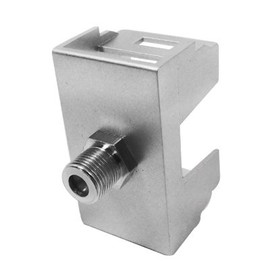 Leviton X03-TVMOD-00G Módulo Coaxial, Gris Modular, pack of/paquete de 1
