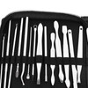 26Pcs Eyebrow Tweezers Manual Stainless Steel Rugged Versatile Lightweight Nail