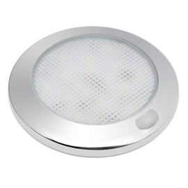 Dream lighting 12Volt RV LED Panel Downlight 3 inch Ceiling Light Fixture with Dimmer Switch - Cool White Lighting for Kitchen Cabinet