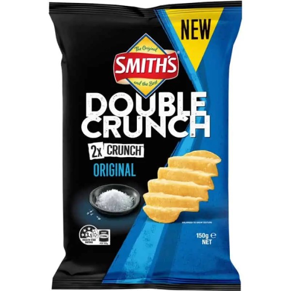 Smiths Double Crunch Original 150g