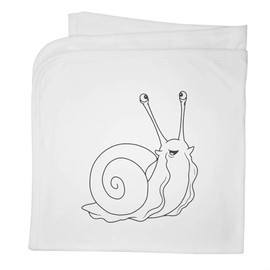Azeeda 'Happy Snail' Cotton Baby Blanket/Shawl (BY00039811)