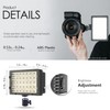 100W Rechargeable LED Video Light Compatible with Nikon COOLPIX B500