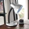 Classic Desk Lamp with a Versatile Flexible Neck, and Integral