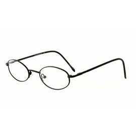 Calabria Flex Plus KIDS 84 Oval Reading Glasses +2.75 Matte Black Girls