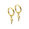 FILANGO 1 Pair of Surgical Steel Ear Clicker Hoop Earrings