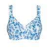 Susa Women's Latina Bra, Blue Print, 50 C