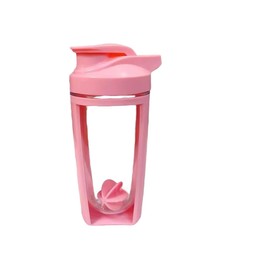 Generic Shaker Bottle Heavy Duty 20oz With Handle (Pink)