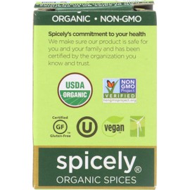 Spicely Organic Thyme 0.10 Ounce ecoBox Certified Gluten Free