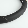 Car Steering Wheel Cover, Leather Steering Wheel Cover Beige Universal