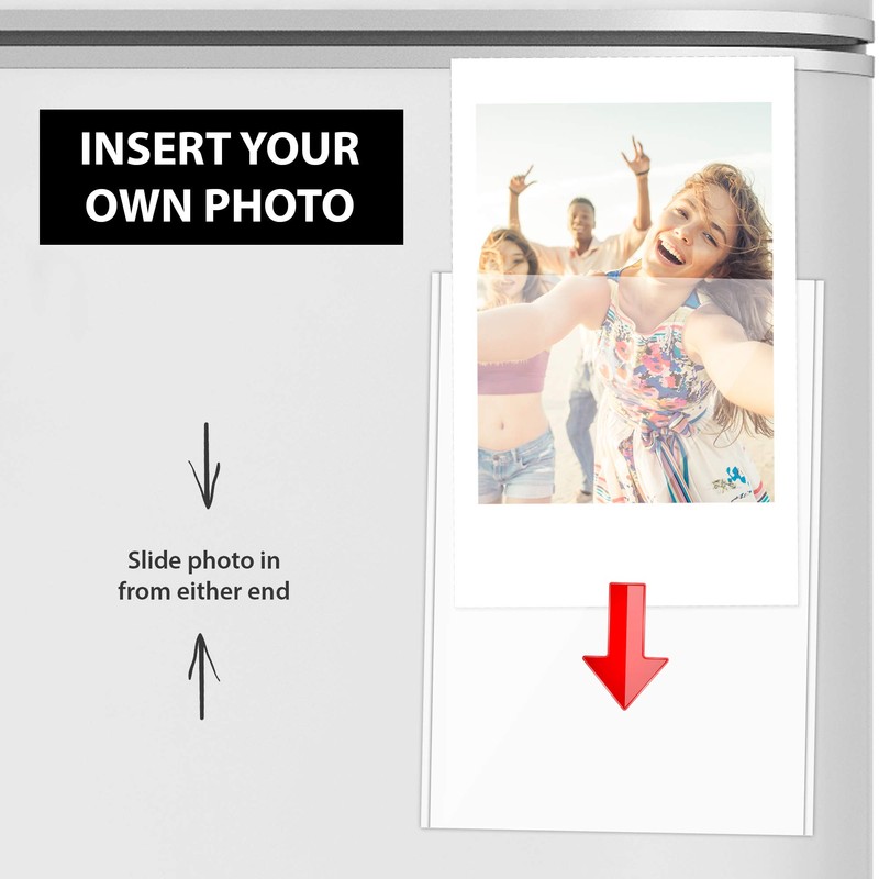 Shot2go mini magnetic photo fridge frames (Pack of 4)