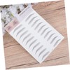 WOONEKY Brow Tool Included Temporary Eyebrow Stickers Black Instant Natural-looking