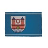U24 Brillenputztuch Burg auf Fehmarn Fahne Flagge Glasreinigungstuch Microfasertuch