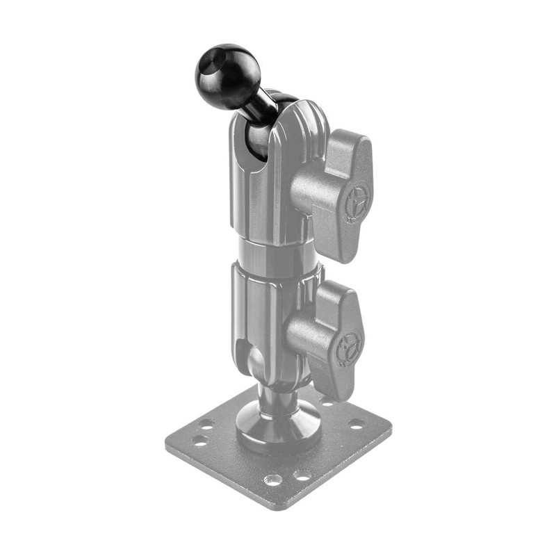 Tackform Aluminum 20mm Ball to 17mm Ball Adapter | for