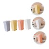 LABRIMP 4pcs Mini Desktop Trash Bins Lid Creative Office Waste