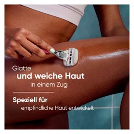 Gillette Venus Pro ComfortGlide Tropical Women's Razor Blades with Pomegranate Fragrance, 3 Replacement Blades