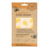 Tala Reusable Beeswax Food Wraps, Cheese Patterned Design, 3 Bags