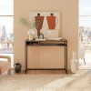 Topeakmart Timeless Entryway Console Table - 43 Inch Narrow Console