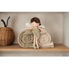 Jollein Babydecke Kuscheldecke 75x100 cm Soft Waves Olive Green |