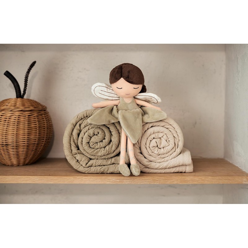 Jollein Babydecke Kuscheldecke 75x100 cm Soft Waves Olive Green |