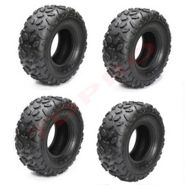 Unbranded 4 Pack 6" ATV Tires 145/70-6 Tire 145x70-6 For Quad Mini Bike Go Kart 70cc 125cc