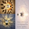Half Chrome Light Bulb, Gold Tipped Light Bulb Dimmable, 6W