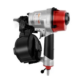 Lidhujnk CN55 Coil Nail Gun, 75PSI-100PSI Portable Pneumatic Coil Siding Nailer, Air Coil Nailer with Rapid Shooting Engine for Pallet, Crating, Framing, Fencing