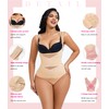 Nebility Thong Shapewear Bodysuit for Women Tummy Control Body Shaper