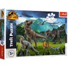 Trefl 16441 Park, 100 Elements, Colourful Puzzle with Dinosaurs, Creative
