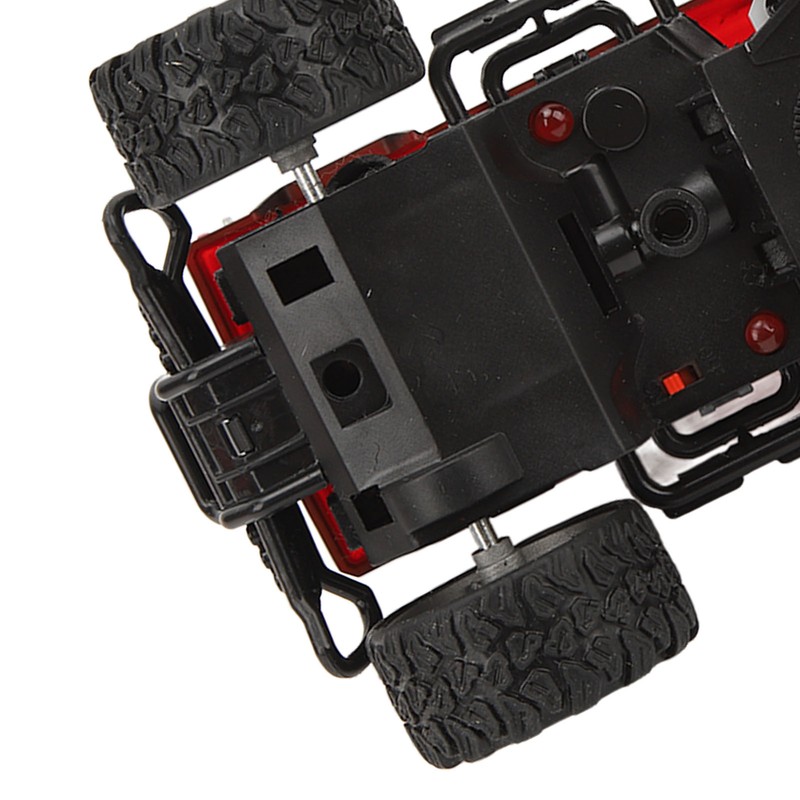 1:43 RC Fire Truck Toy Ladder Full Functional Lighting Plastic