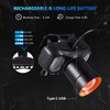 VAVOFO LED Headlamp 2400mAh Rechargeable, 2000 Lumen Bright, Zoomable, Waterproof