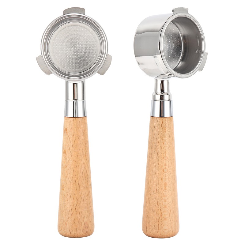 Coffee Bottomless Portafilter Stainless Steel Filter Holder Basket Replacement Tool