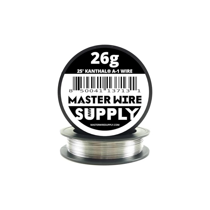 Kanthal A1-25' - 26 Gauge Wire - 25ft - 0.40mm