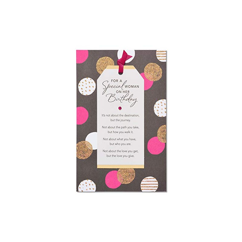 American Greetings Birthday Card for Her (Special Woman)