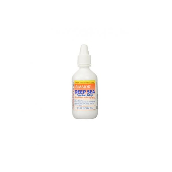 MAJOR Deep Sea Saline Nasal Spray 1.5 oz (PACK OF 4)