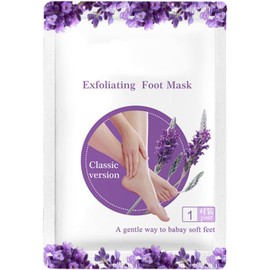 POPETPOP Mascarillas Exfoliantes para Pies 2 Pares Ingredientes Hidratantes y Removedores de Piel Muerta para Pies Saludables y Suaves