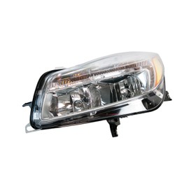 HEADLIGHTSDEPOT Chrome Housing Halogen Headlight Compatible With Buick Regal 2011-2013 Includes Left Driver Side Headlamp