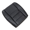 Priprilod Black Leather Driver Side Bottom Replacement Seat Cover Compatible