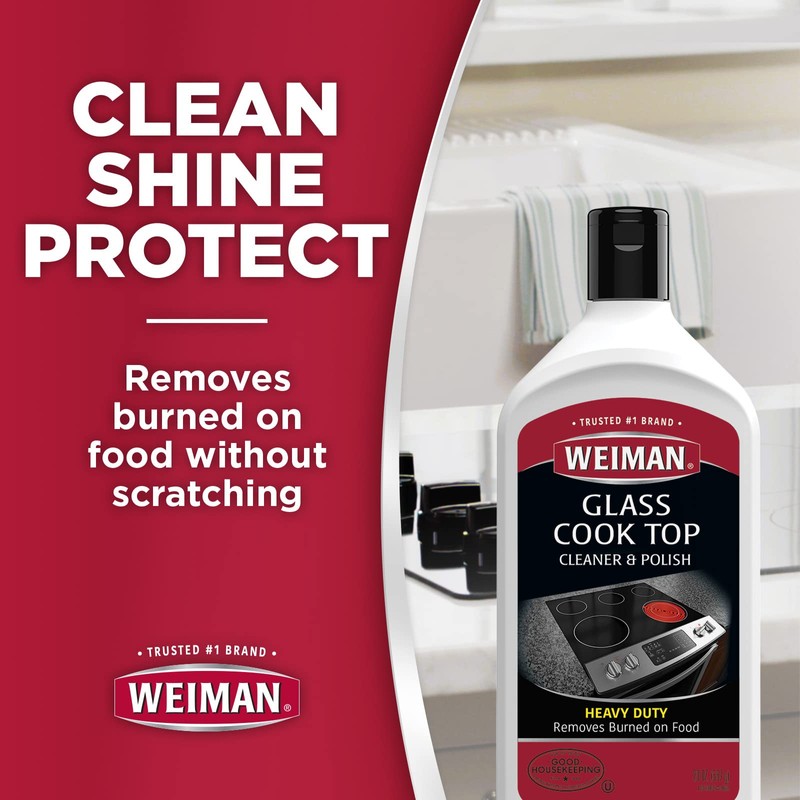 Weiman Ceramic and Glass Cooktop Cleaner and Polish - 20