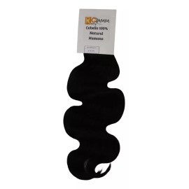 Remy Glamm Extensión Cabello Cortina Ondulada 18 100% Naturales Humano