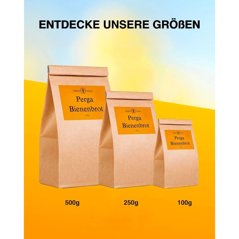 Nordbienchen Bee Bread Perga 100 g - Natural Bee Bread