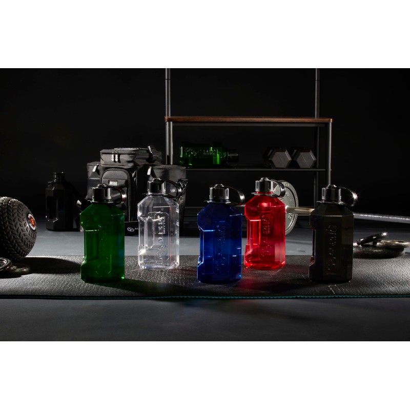 Alpha Designs | 2 Litre Water Bottle (2400ml) + Protein
